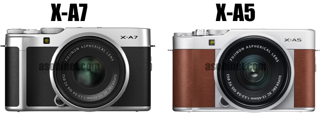 富士フイルム「X-A7」と「X-A5」の外観・スペックの違い - とるなら
