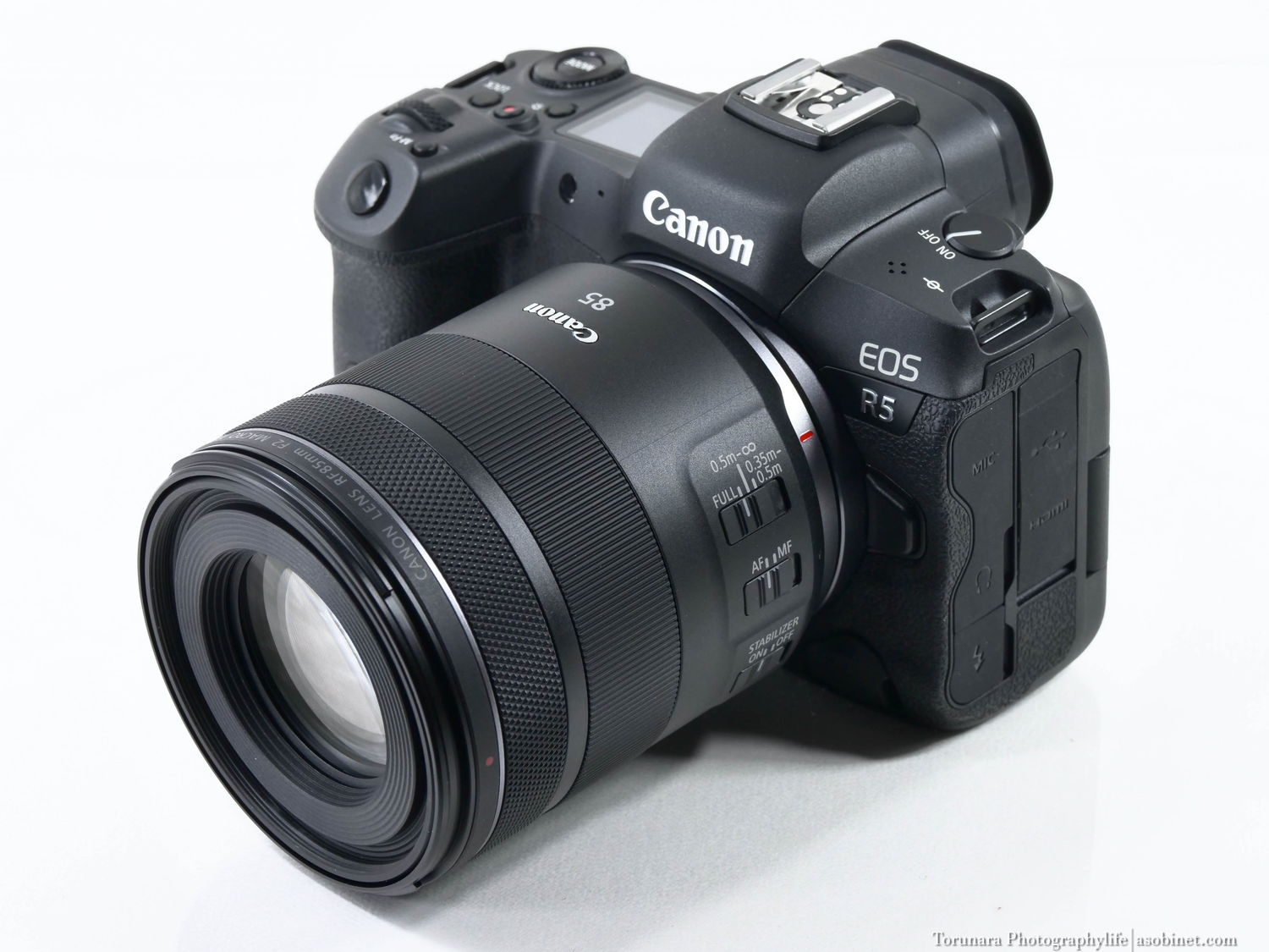 キヤノン「RF85mm F2 MACRO IS STM」レンズレビュー 外観・操作性・AF