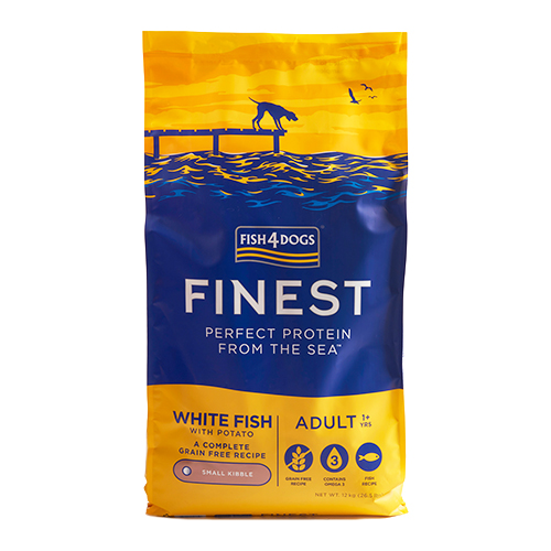 FISH4DOGS ワーキングドッグフード オーシャンホワイト 15kg