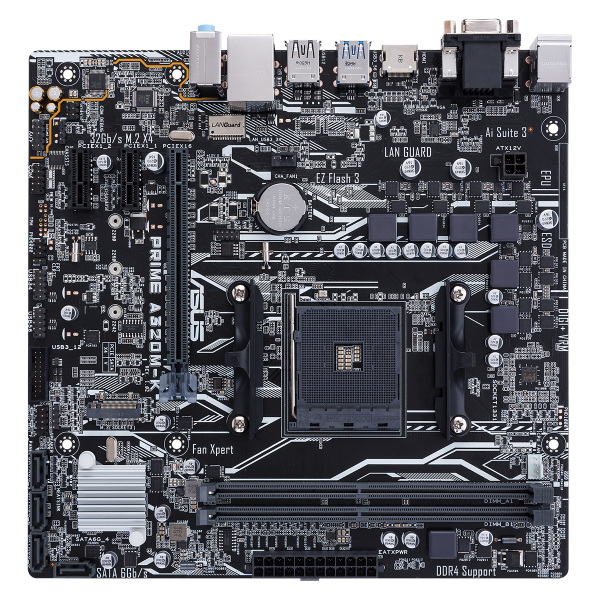 ASCII.jp：ASUS、AMD A320チップセット搭載の電源強化型microATXマザー