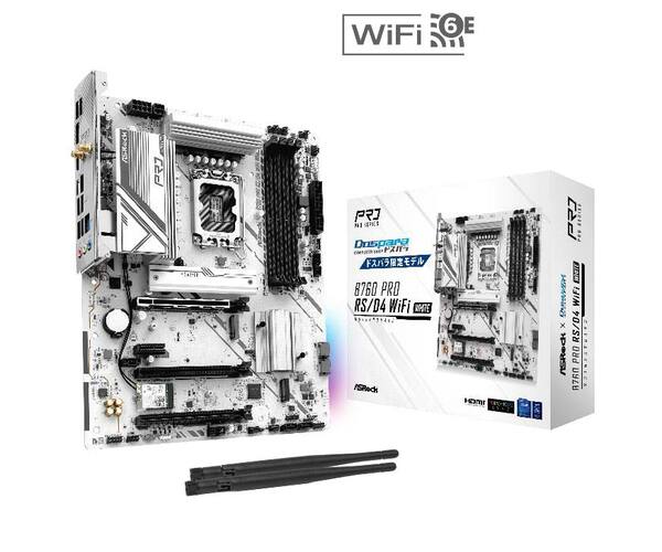 ASCII.jp：ASRock、B760マザーボードにドスパラ専売ホワイトモデル3