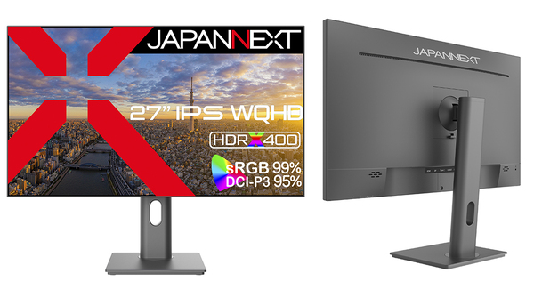 27インチ LED モニター JN-IPS27WHOR-C65W JAPANNEXT 27インチ IPS