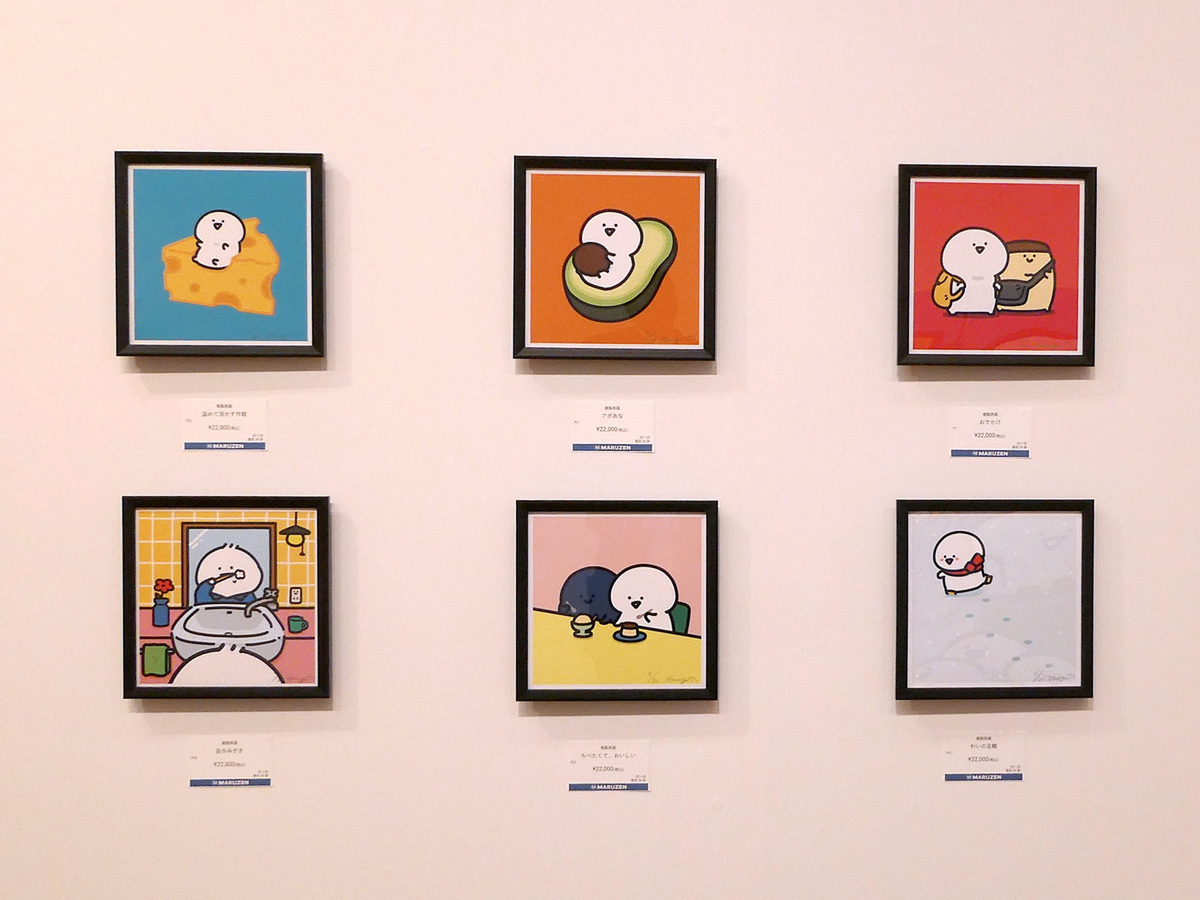 お文具といっしょ 複製原画 受注生産 お文具といっしょ-複製原画