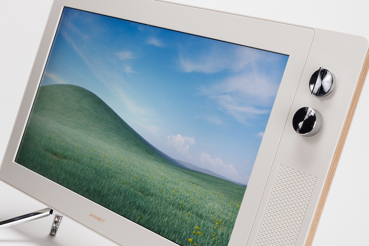 希少 スケルトン 液晶テレビ nexxion 13.3インチ 平成レトロ nexxion