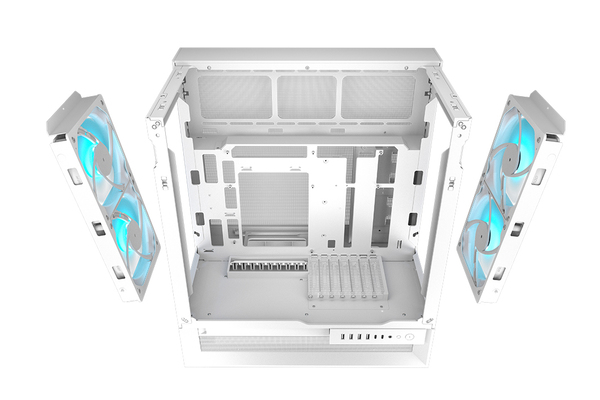ASCII.jp：左右対称デザインでエアフロー上等のミドルタワーケース
