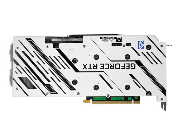 ASCII.jp：白色のGeForce RTX 3060 Ti搭載カードがGALAKUROから