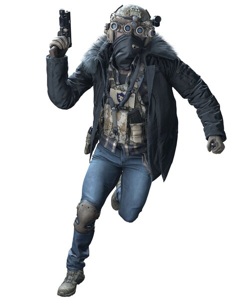 バイオハザード ヴィレッジ ハウンドウルフ隊 1/18 フィギュア バイオ