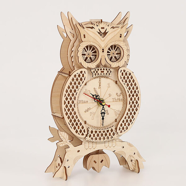 TRIGSAWパズル OWL フクロウ 多重層木製パズル インテリア TRIGSAW