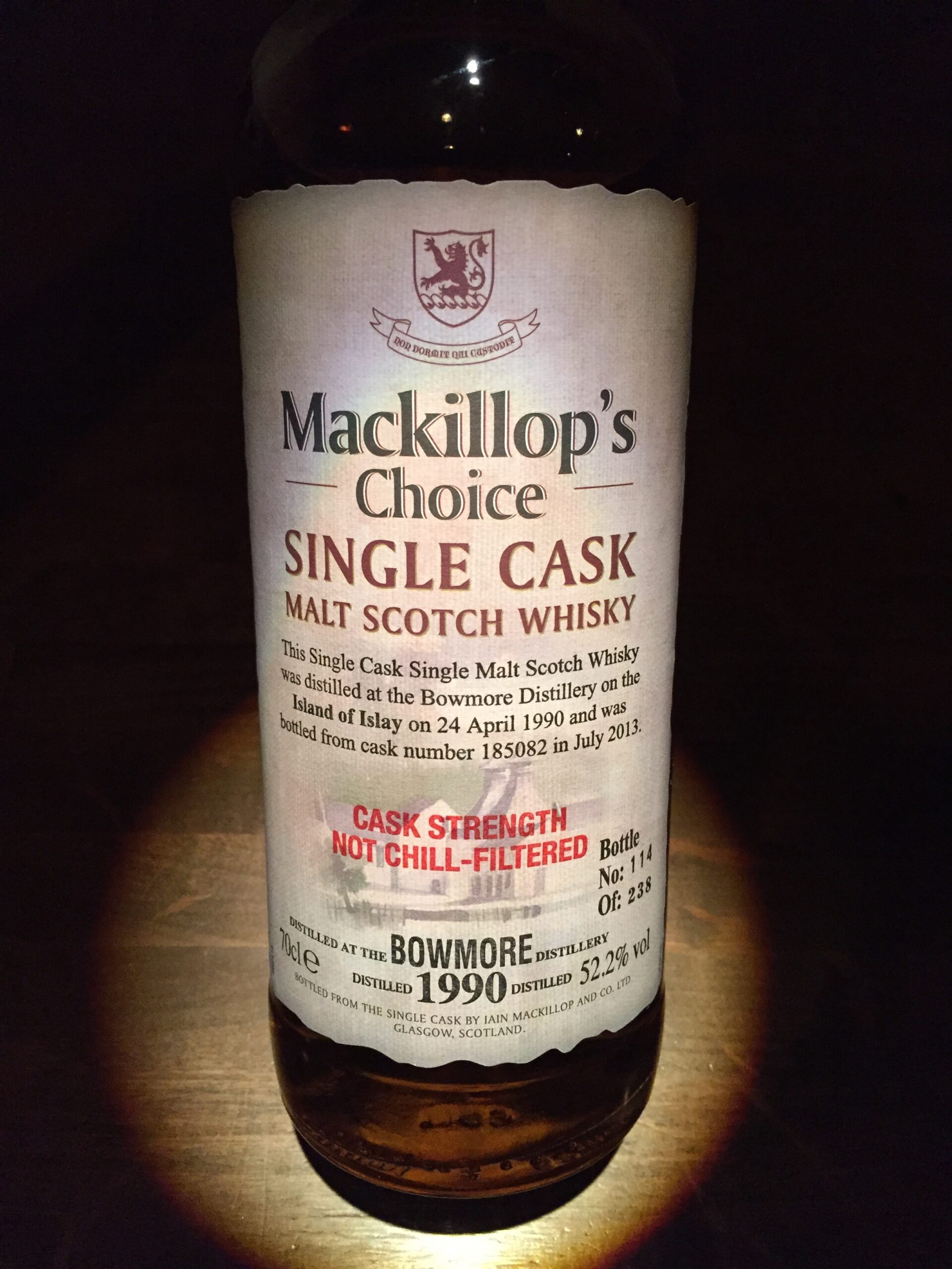 Mackillop's Choice ボウモアbowmore 1990 年