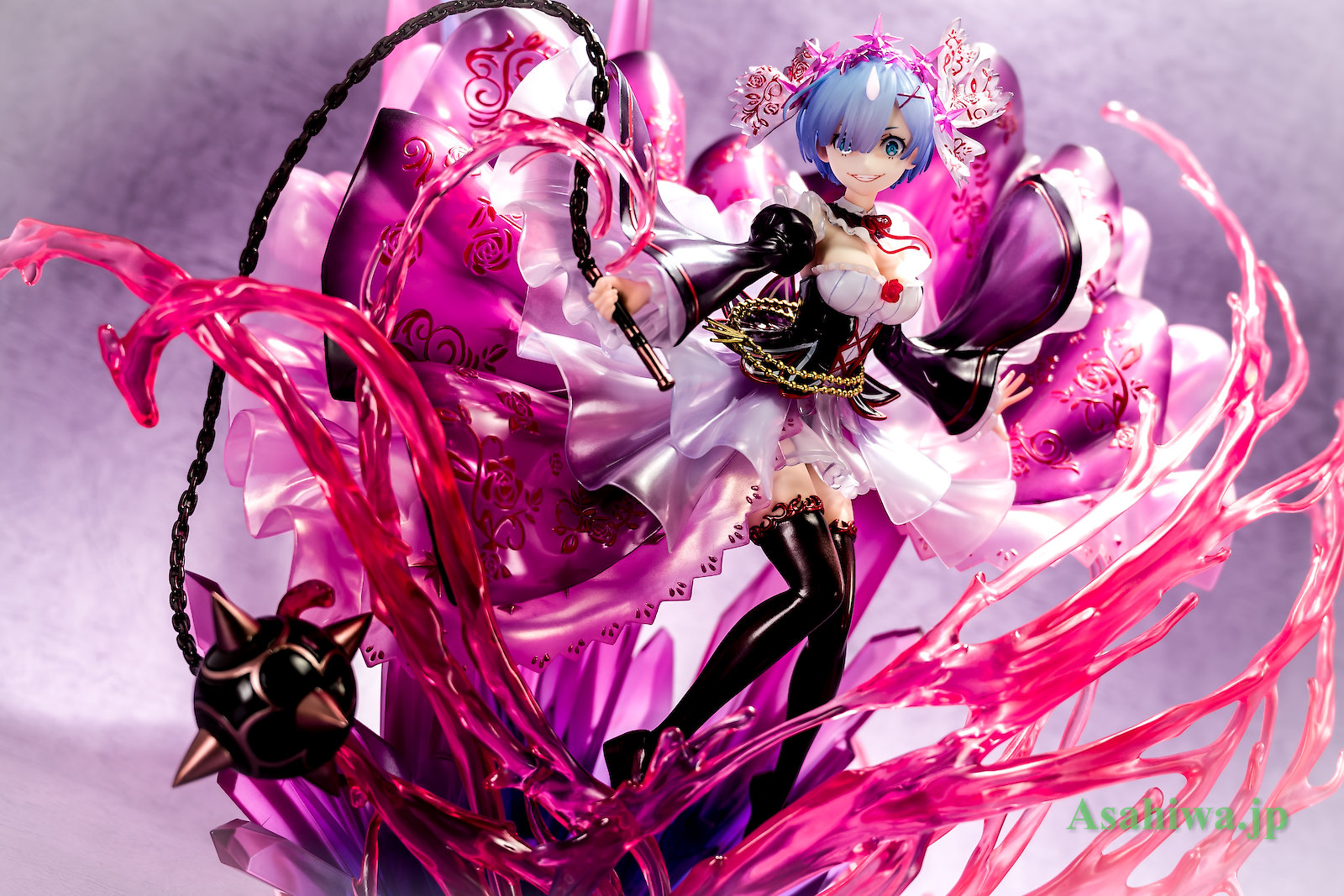 未開封 鬼レム Crystal Dress Ver 渋谷スクランブルフィギュア 新品