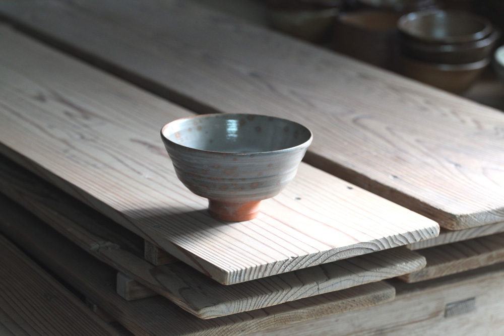 茶盌 紅鹿背 十六世豊斎作｜朝日焼 〜京都・宇治の茶陶 遠州七窯〜