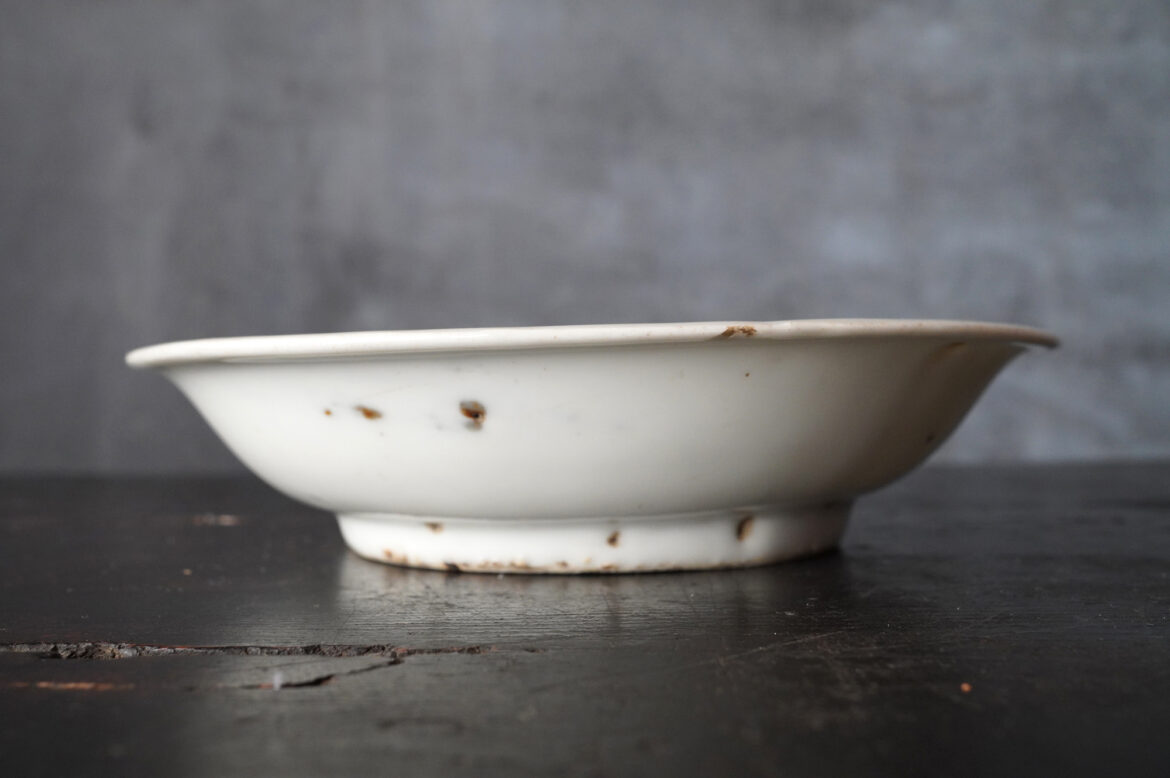 白南京五寸皿×3 売約済 | 古美術 三坂堂