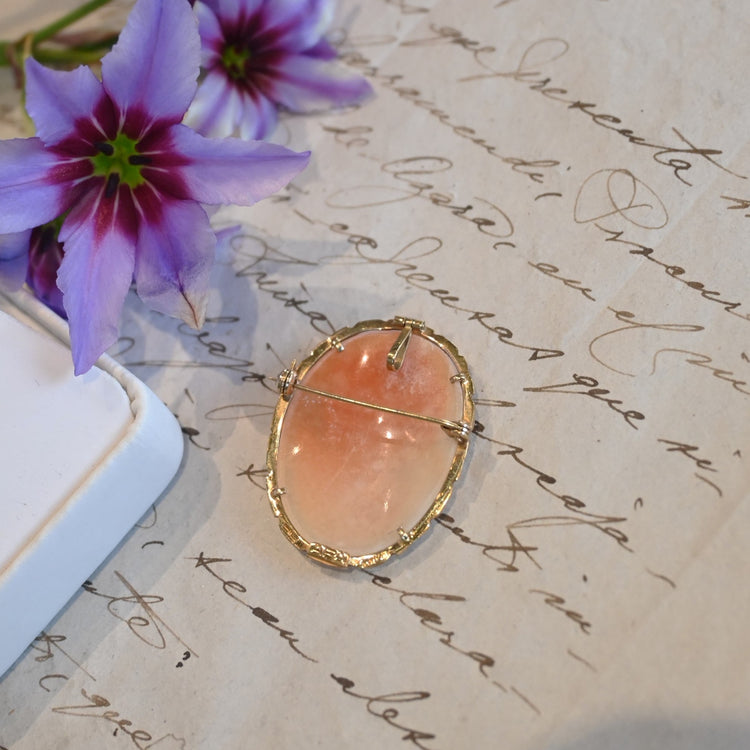 パフェ様専用 希少品 一点もの APA カメオブローチ おしゃれ