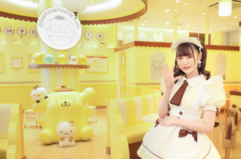 ポムポムプリン」と「あっとほぉーむカフェ」のコラボカフェ、原宿竹下