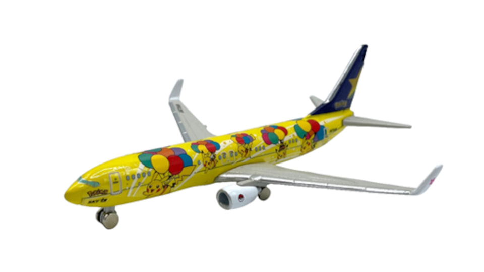 スカイマーク ピカチュウ ジェット 飛行機 模型 卸売 飛行機模型1/400