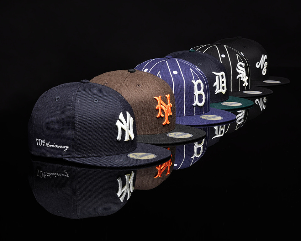 ニューエラ「59FIFTY」70周年限定コレクション。ルミノックスとの