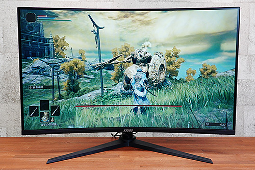 MSI Optix MAG321CURV 湾曲4Kモニタ 31.5インチ 湾曲4Kモニター optix