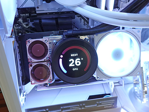 GeForce RTX 30/40に簡易水冷CPUクーラーを装着するためのマウンタ