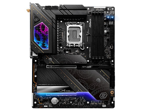 本格水冷対応の「Z890 Taichi AQUA」やUSBポート最大23個の「Z890