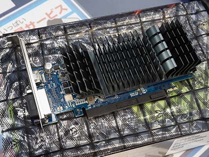 ASUS GT1030 2GB ファンレス 静音 ロープロファイル金具付 美品 ASUS