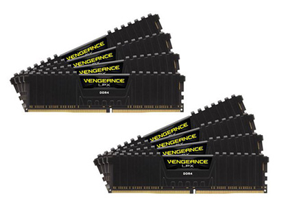 夢の合計256GB！DDR4メモリ 32GB×8枚セットがCORSAIRから、実売16万円