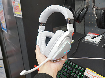 ASUSのゲーミングヘッドセットが計3種類、Nintendo Switch対応の「ROG