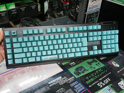 ゼンレスゾーンゼロ』雅モチーフのRazer製デバイスが発売、キーボード