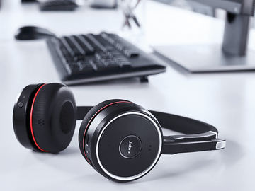 働き方改革をサポート、NC搭載Bluetoothヘッドセット「Jabra Evolve 75