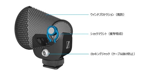 Xxx MKE200 ガンマイク 小型 SENNHEISER 指向性カメラマイク MKE 200
