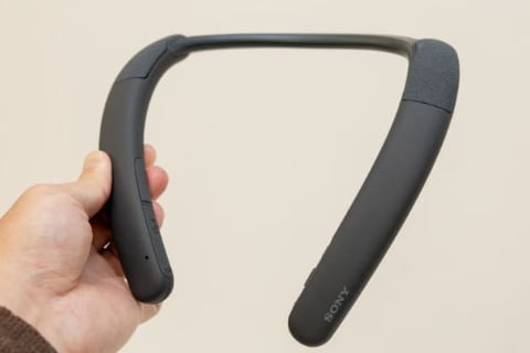 ソニー、発売延期のネックスピーカーを9月3日に改めて発売 - AV Watch