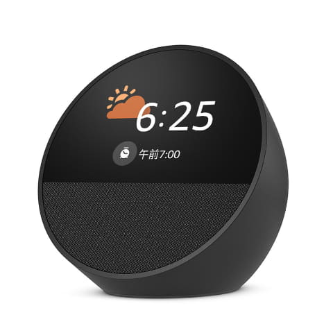 Echo Spot (2024年発売) ブラック スマートプラグ セット Echo Spot