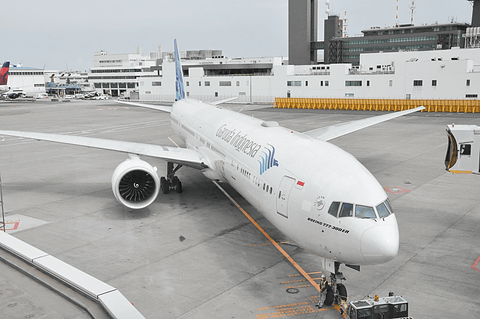 ガルーダ・インドネシア航空の最新機材「ボーイング 777-300ER」に乗っ