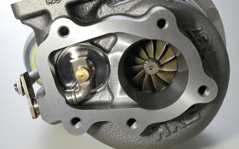 S14シルビア 純正タービン HKSアクチュエーター付き 純正タービン／HKS