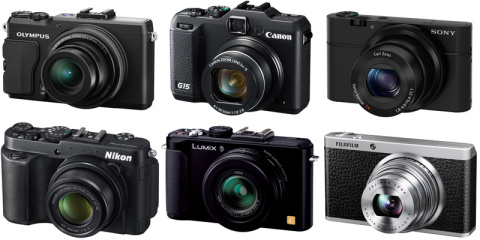 特別企画：2012年冬：いま話題の“高級コンパクト”6機種を試す（画像編