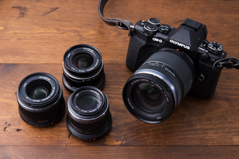 オリンパス OM-D E-M5 Mark II ボディ+PROレンズ+単焦点 オリンパス OM