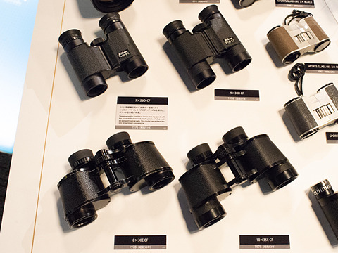 イベントレポート】時代ごとのデザイン変遷が楽しい「ニコン双眼鏡
