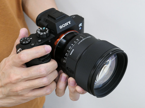 Sigma 85mm DG DN＋K&F 77mm マグネットND8 Sigma 85mm DG DN＋K&F