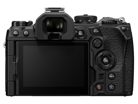 一眼レフカメラ オリンパスOM-INブラックカメラレンズ3本ストロボ等