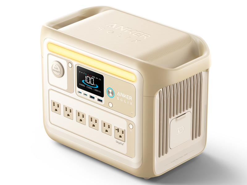 58分で満充電できるポータブル電源「Anker Solix C1000 Portable Power