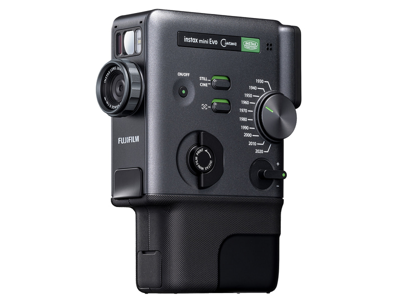 8mmフィルムカメラを彷彿とさせる“チェキ“「instax mini Evo Cinema