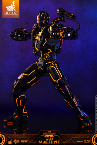 ホットトイズ 1/6アイアンマン ウォーマシンマークlV ムービー