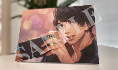 囚われのパルマ Refrain チアキ 布ポスターアニメイト特典