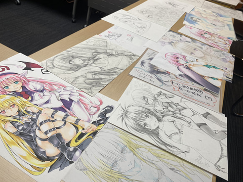 ToLOVEる】原画展 アクリルパネル 生産終了 ToLOVEる】原画展 アクリル