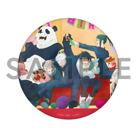 MAPPA 10th 五条悟 書き下ろし 缶バッジ 呪術展 アニメ「呪術廻戦