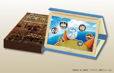 造幣局、「ONE PIECE」モチーフの貨幣セットを7月26日より受付開始