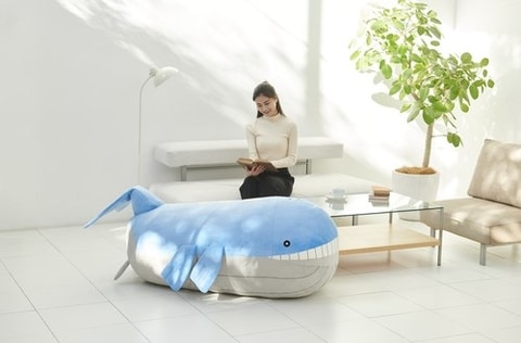 ポケモン センター ホエルオー 1/10 ぬいぐるみ ポケモン」より