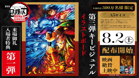 映画「鬼滅の刃」無限城編第一章 imax 入場特典セットポスター