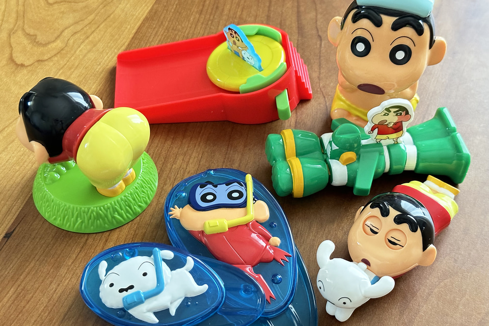 マクドナルド、ハッピーセット「クレヨンしんちゃん」登場！ 全6種の