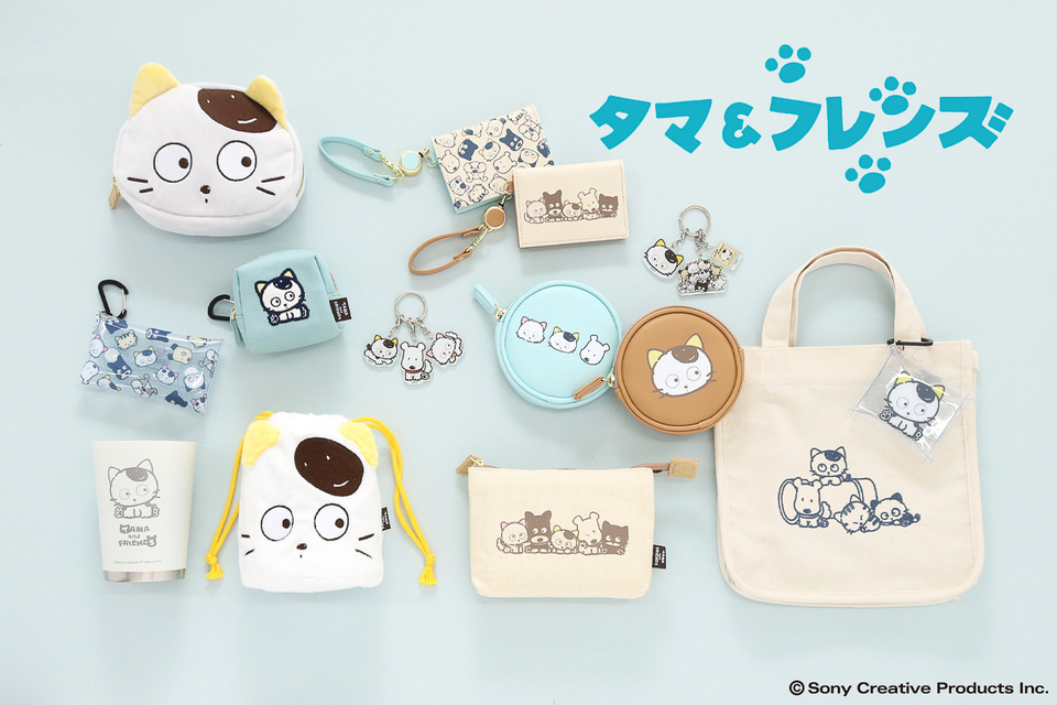 TMNETWORK タマ＆フレンズコラボ ポーチ 全3種新品・未開封 TMNETWORK