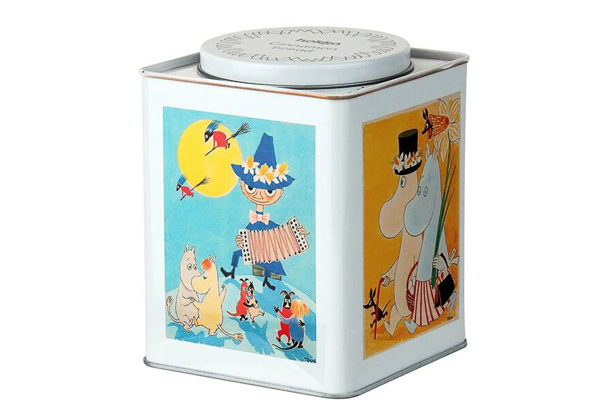 レア カネボウ お菓子缶 ムーミン 昭和レトロ ムーミン お菓子缶 昭和